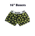 16” Happy face boxers
